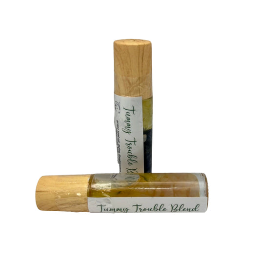Tummy Trouble Essential Oil Crystal Roller