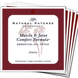 Natural Patches of Vermont Arnica Essential Oil Patch