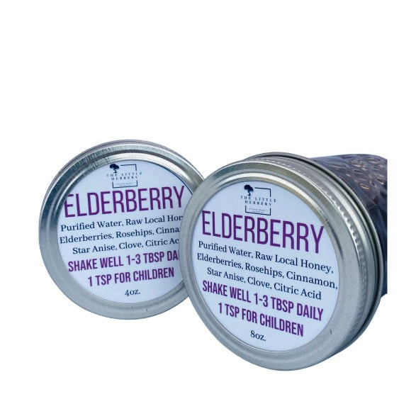 The Little Herbery Elderberry Syrup 4oz