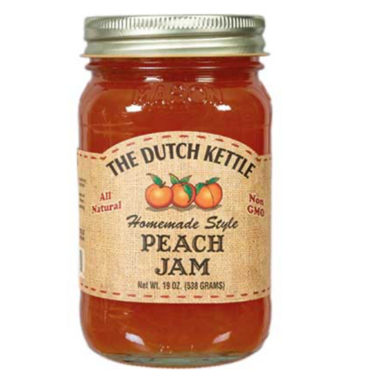 The Dutch Kettle Peach Jam