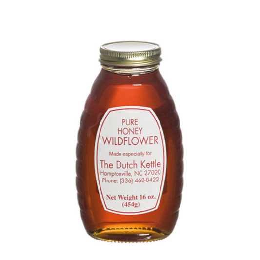 The Dutch Kettle Wild Raspberry honey 16oz