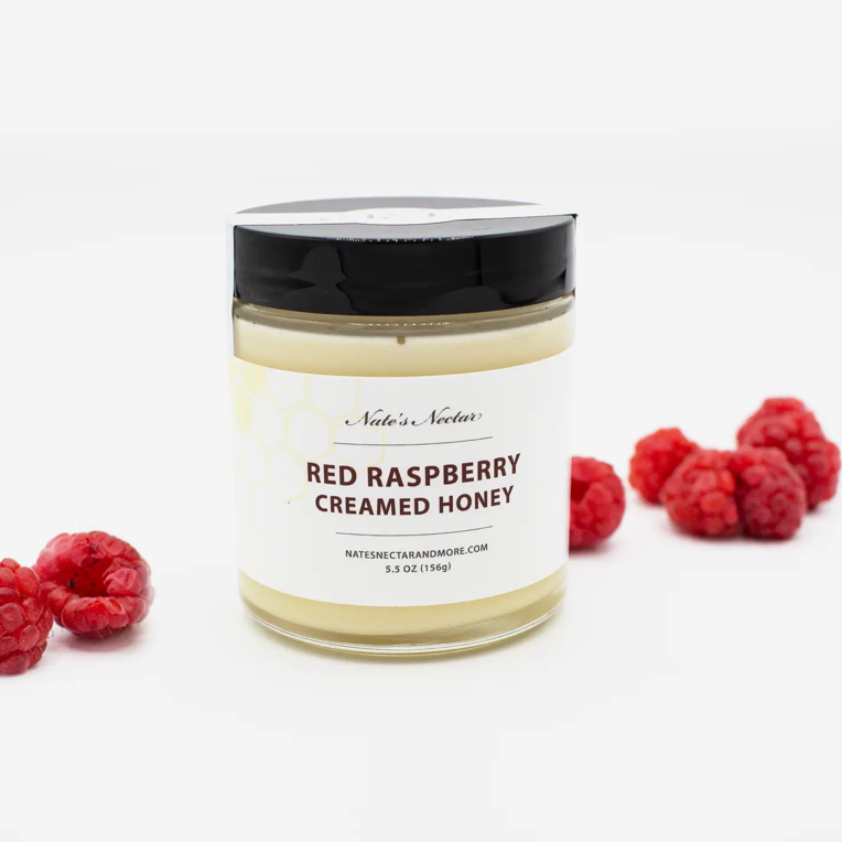 Red Raspberry Creamed Honey 5.5oz